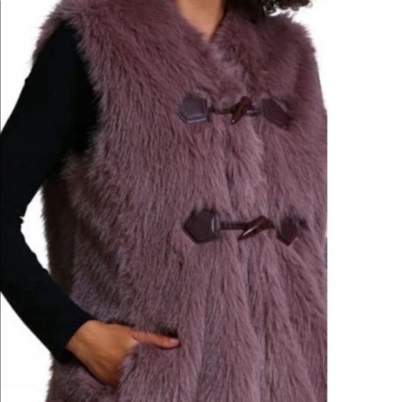 Avec Les Filles Jackets & Blazers - Avec les filles faux fur vest